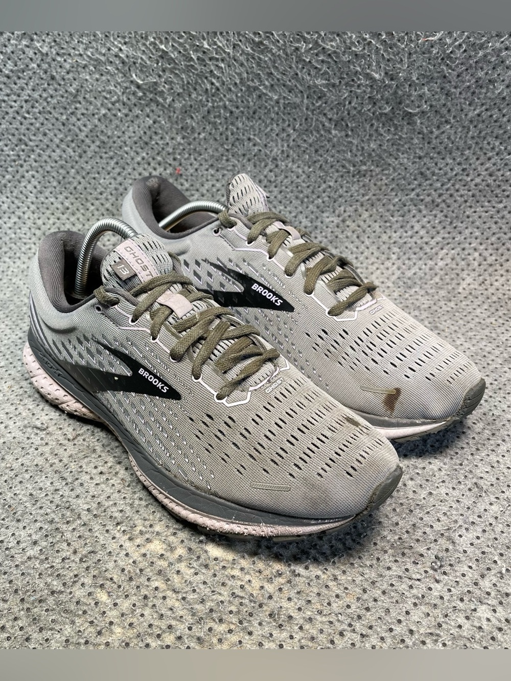 Brooks Ghost 13 Grey Running Shoes Size 11 Women’s - Picture 5 of 13